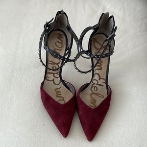 Sam Edelman genuine suede heels